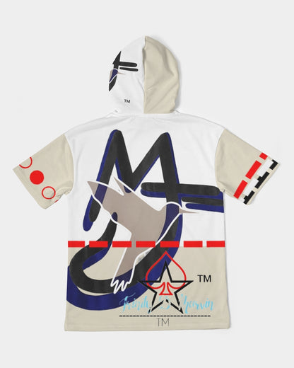 Logo's BY MARVIN JEANS Men's Premium Heavyweight Short Sleeve Hoodie