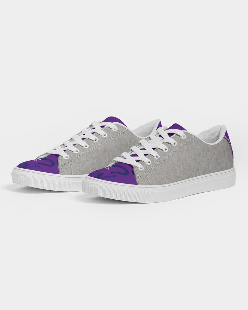 Purple cool grey BY MARVIN JEANS Men's Faux-Leather Sneaker