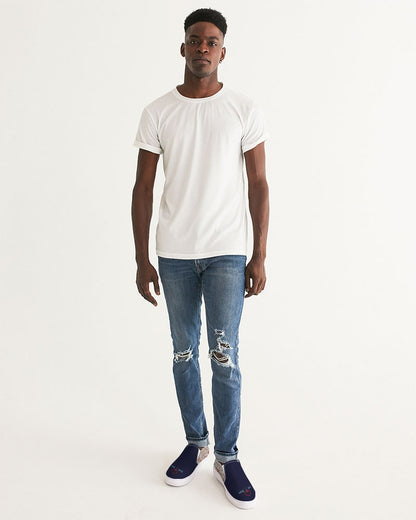 Wildwood, blue by Marvin Jeans and Trinity D Marvin Men's Slip-On Canvas Shoe