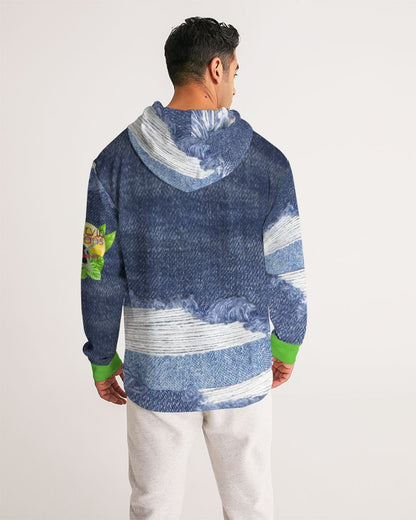 Denim green by Marvin Jeans and Trinity D Marvin Men's Hoodie