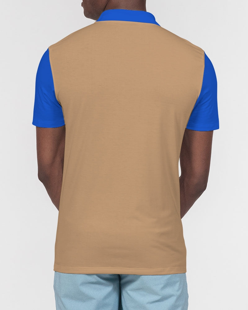 In da mix by Marvin Jeans and Trinity D Marvin Men's Slim Fit Short Sleeve Polo