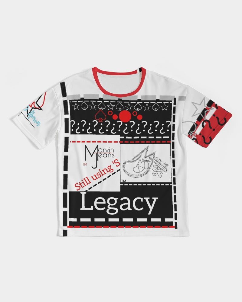 Retro logo's by Marvin Jeans and Trinity Men's Premium Heavyweight Tee