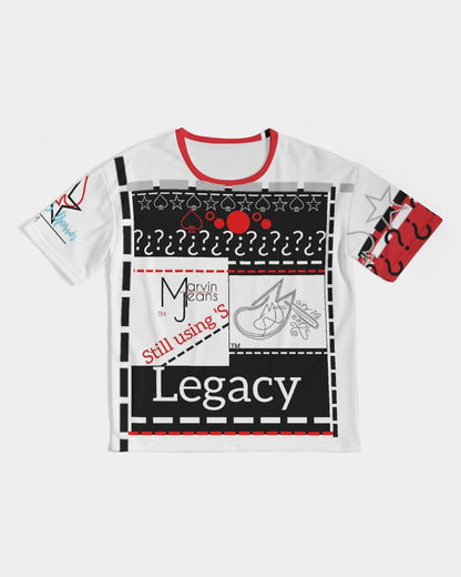 Retro logo's by Marvin Jeans and Trinity Men's Premium Heavyweight Tee