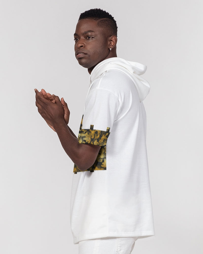 Gold crazy Men's Premium Heavyweight Short Sleeve Hoodie