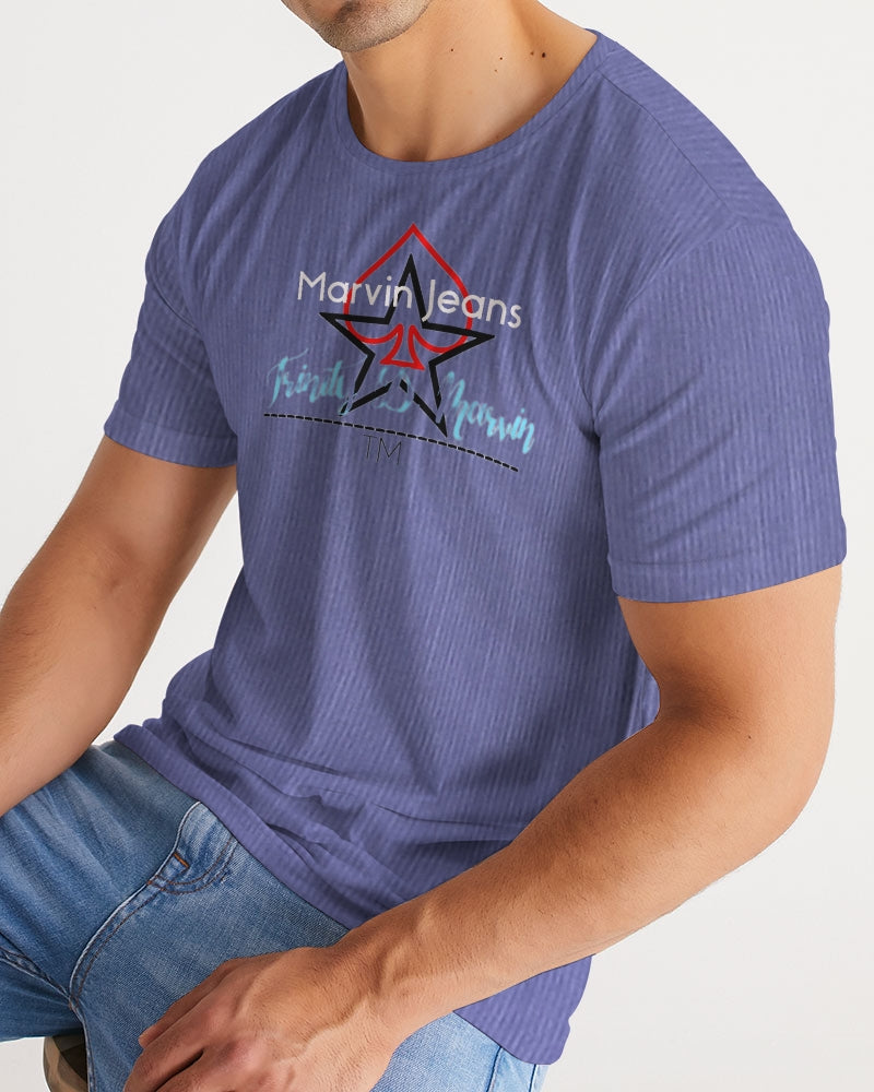 Blue light by Marvin Jeans and Trinity D Marvin Men's Tee