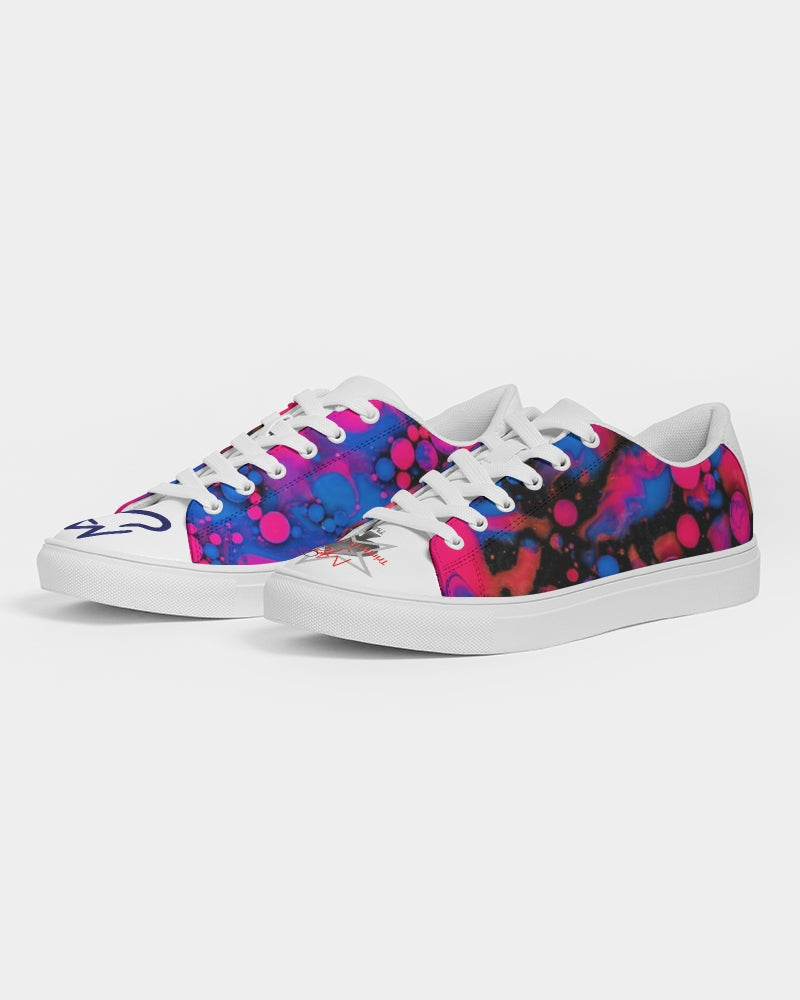 High tide by Marvin Jeans and Trinity D Marvin Men's Faux-Leather Sneaker