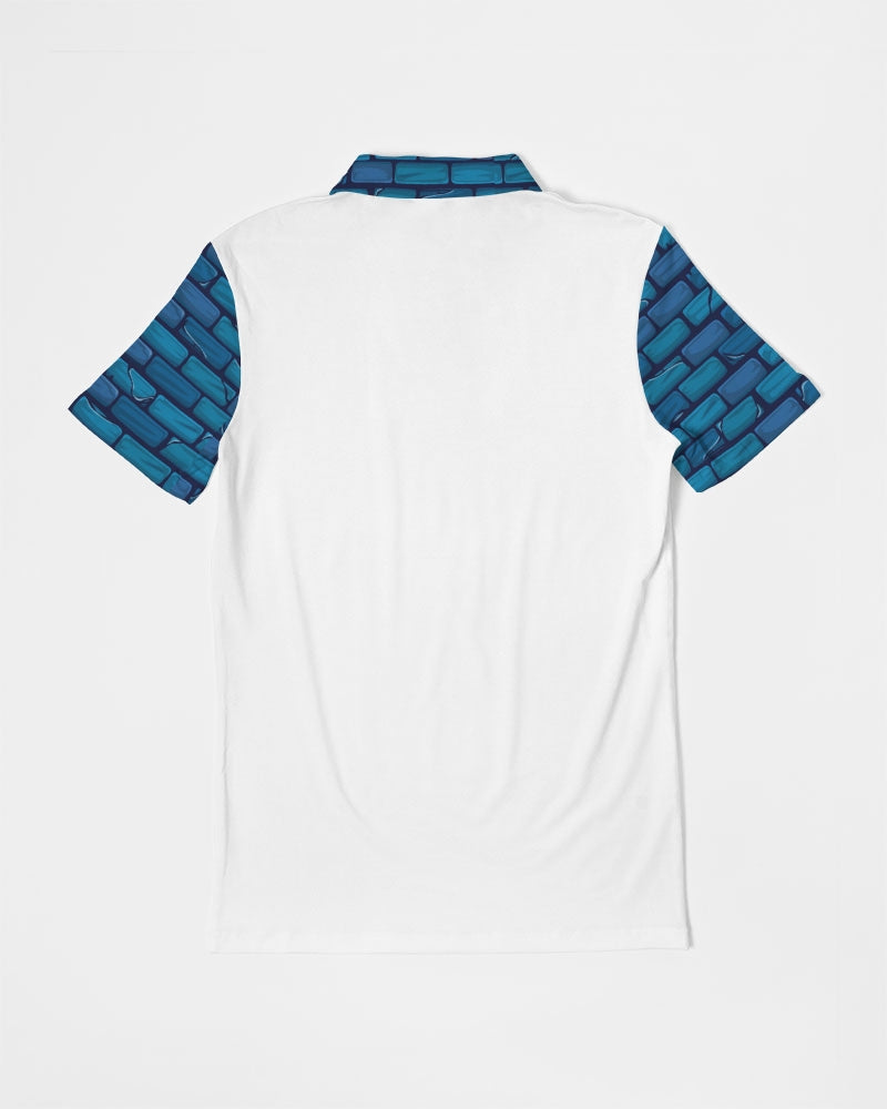 Brick city Dimond logo's Men's Slim Fit Short Sleeve Polo