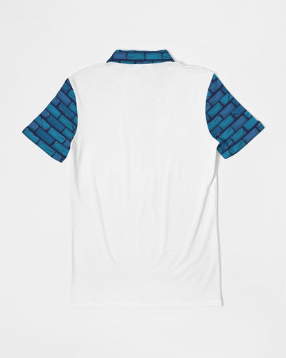 Brick city Dimond logo's Men's Slim Fit Short Sleeve Polo