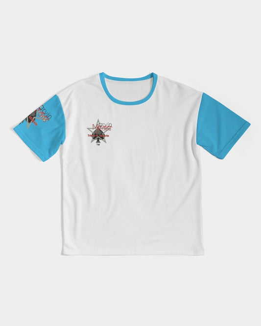 Louid blue by Marvin Jeans and Trinity D Marvin Men's Premium Heavyweight Tee