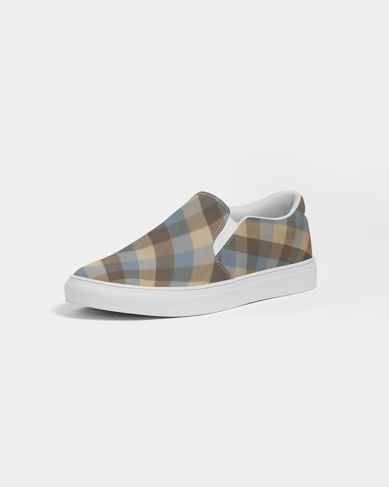 @plaids Men's Slip-On Canvas Shoe