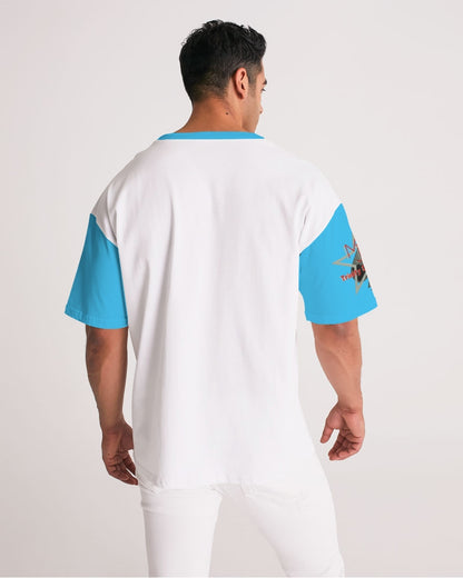 Louid blue by Marvin Jeans and Trinity D Marvin Men's Premium Heavyweight Tee