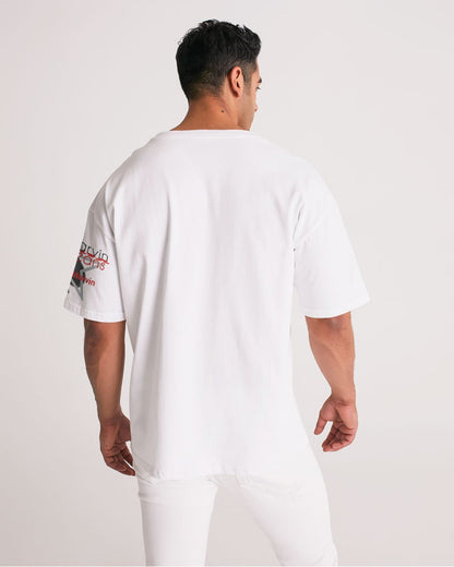 Red and white ACCESSORIES Men's Premium Heavyweight Tee