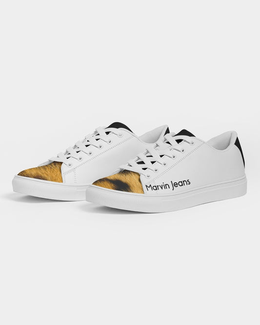 Leopard by Marvin Jeans Men's Faux-Leather Sneaker