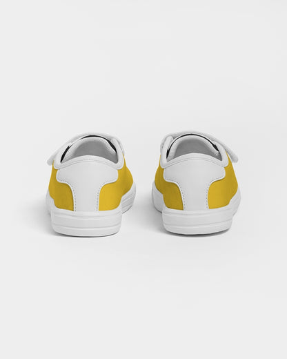 Retro yellow BY MARVIN JEANS Kids Velcro Sneaker