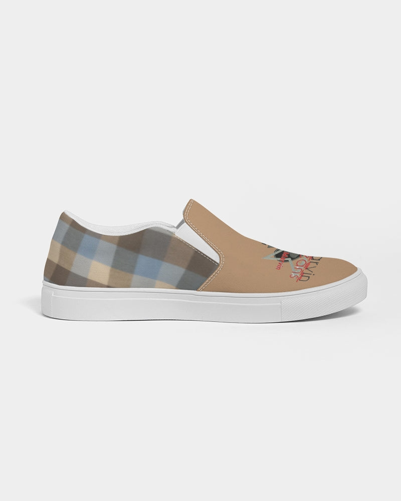 @plaids Men's Slip-On Canvas Shoe