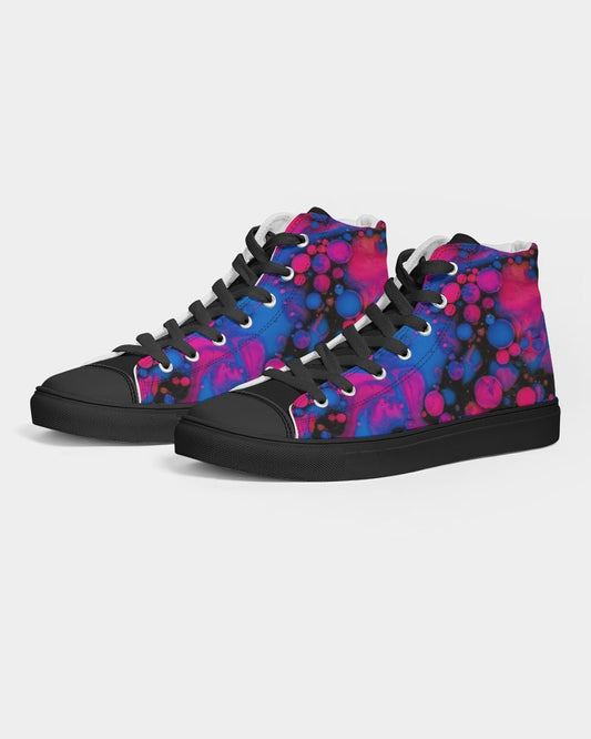 High Tide Legacy BY MARVIN JEANS Men's Hightop Canvas Shoe - Black