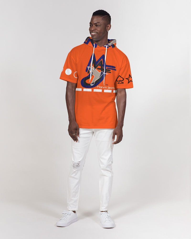 Another one by Marvin Jeans and Trinity D Marvin Men's Premium Heavyweight Short Sleeve Hoodie
