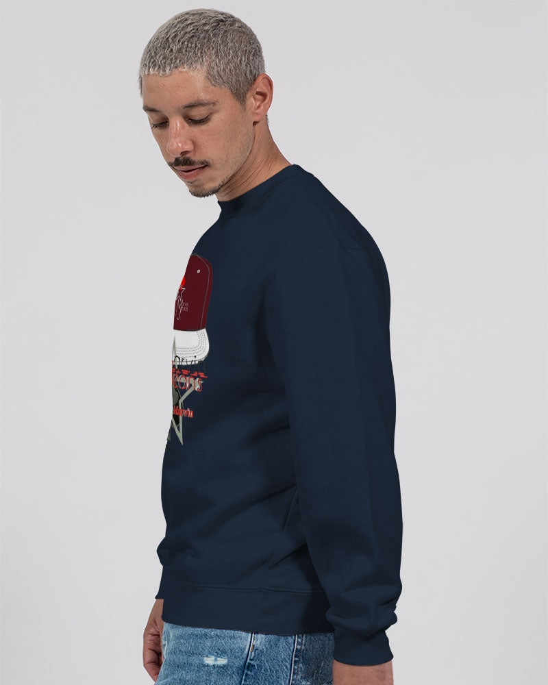 Logo cap by Marvin Jeans and Trinity D Marvin Unisex Premium Crewneck Sweatshirt | Lane Seven