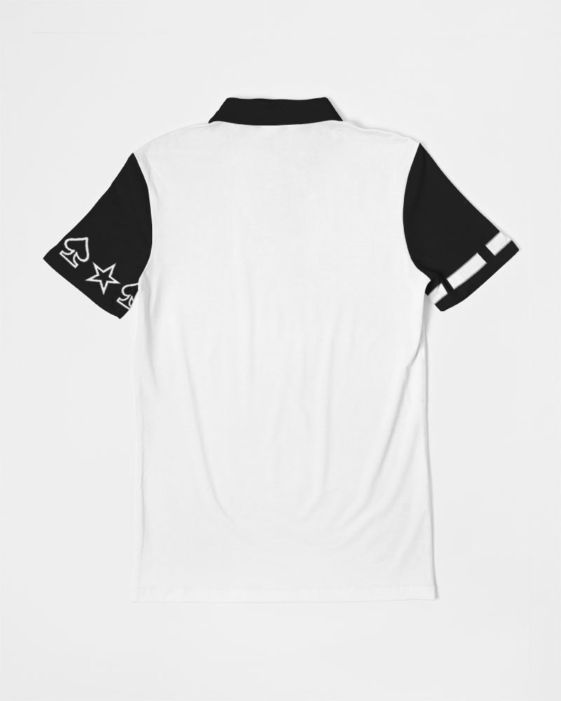 Bear cap black by Marvin Jeans and Trinity D Marvin Men's Slim Fit Short Sleeve Polo