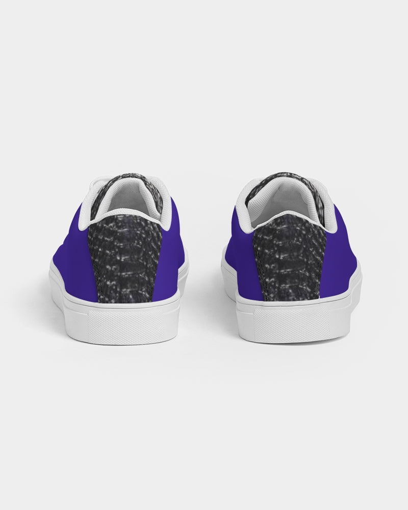 Purple Gator black BY MARVIN JEANS Men's Faux-Leather Sneaker