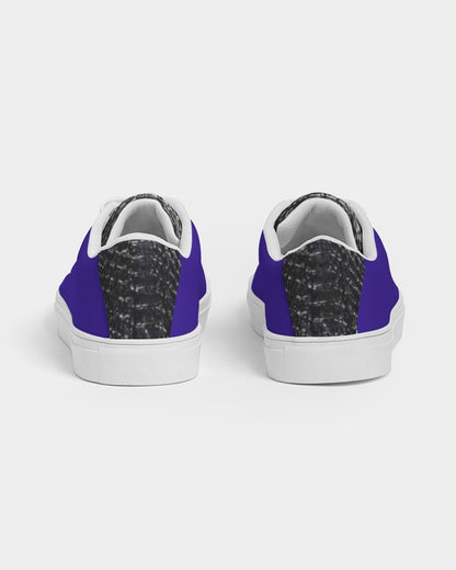 Purple Gator black BY MARVIN JEANS Men's Faux-Leather Sneaker
