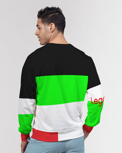 Beautiful BY MARVIN JEANS Men's Classic French Terry Crewneck Pullover