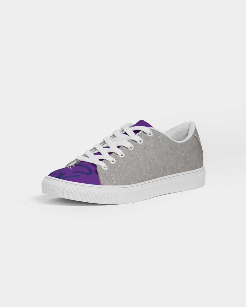 Purple cool grey BY MARVIN JEANS Men's Faux-Leather Sneaker