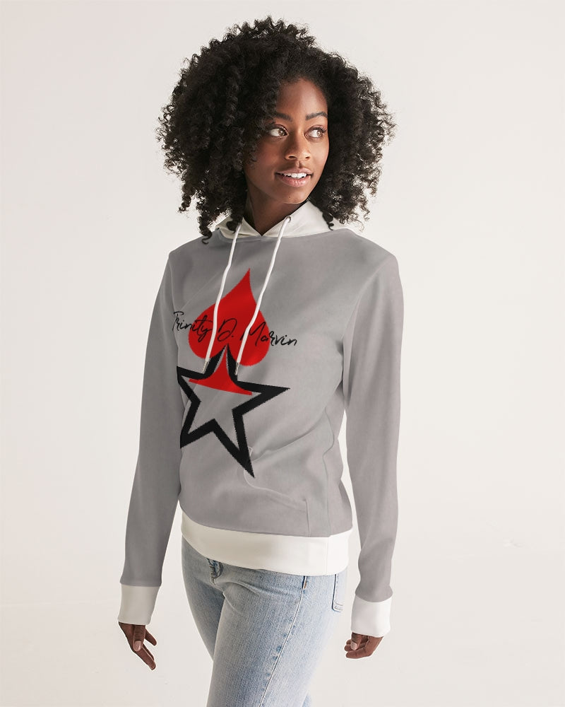 Light grey by Marvin Jeans and Trinity D Marvin Women's Hoodie