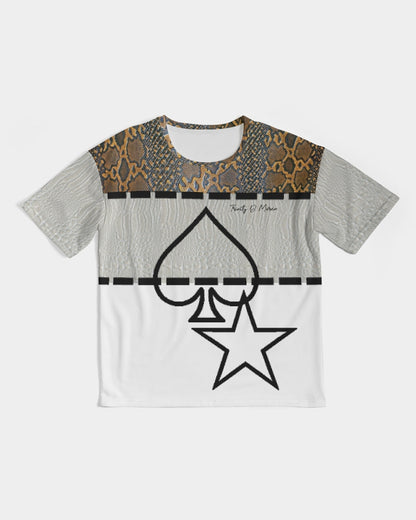 Calf print gator white by Marvin JEANS Men's Premium Heavyweight Tee
