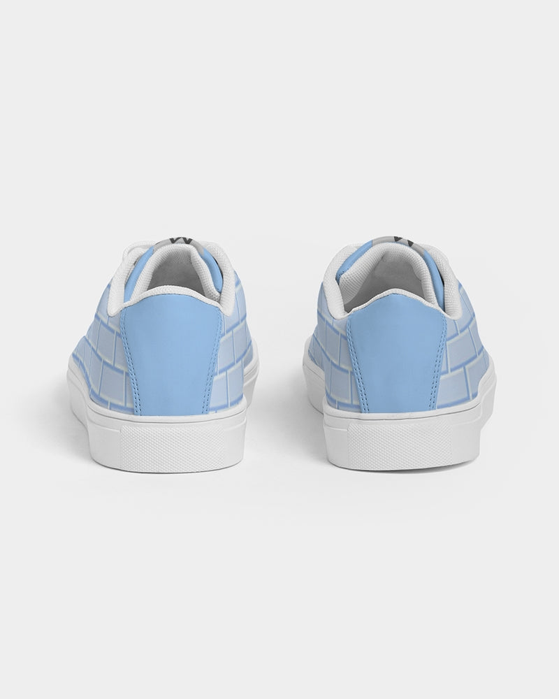 Baby blue brick Men's Faux-Leather Sneaker