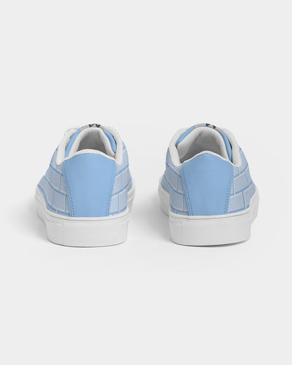 Baby blue brick Men's Faux-Leather Sneaker