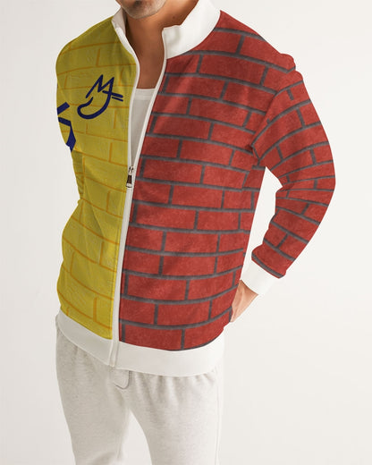 Brick city Yellow red by Marvin Jeans and Trinity D Marvin Men's Track Jacket