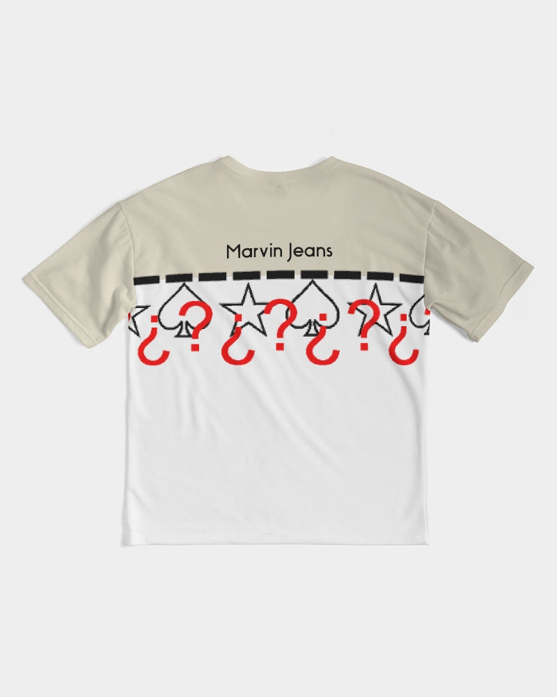 Gospel message Roman's 5:8 Men's Premium Heavyweight Tee