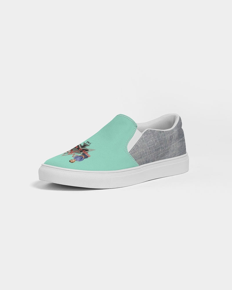 Light mint by Marvin Jeans and Trinity D Marvin Men's Slip-On Canvas Shoe