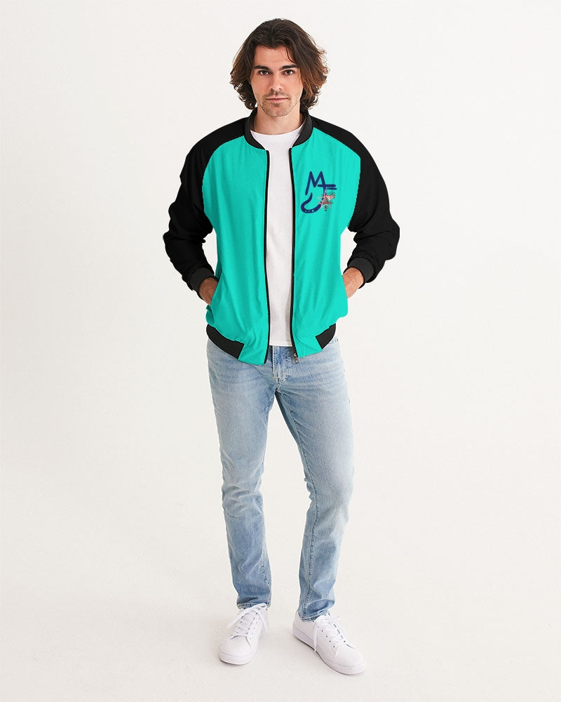 Dark mint 2 by Marvin Jeans and Trinity D Marvin Men's Bomber Jacket