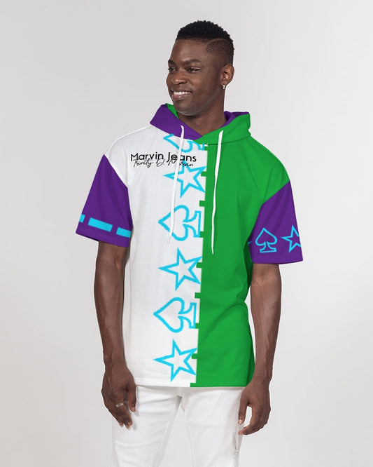 Glory road Marvin Jeans and Trinity D Marvin Men's Premium Heavyweight Short Sleeve Hoodie