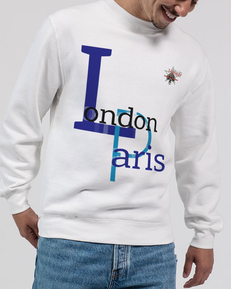 London Paris by Marvin Jeans and Trinity D Marvin Unisex Premium Crewneck Sweatshirt | Lane Seven