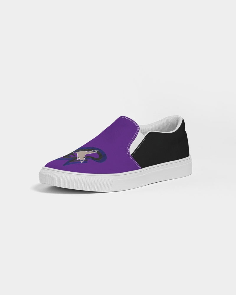 Purple black BY MARVIN JEANS Men's Slip-On Canvas Shoe
