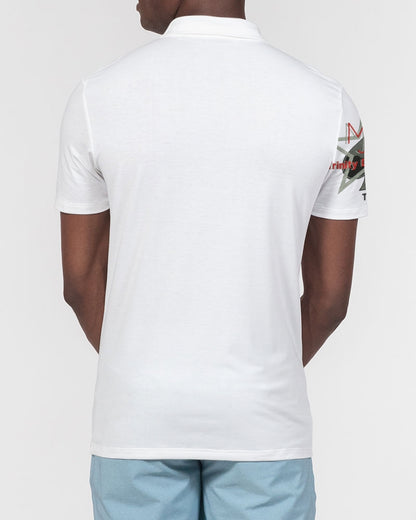 Logo's mix by Marvin Jeans and Trinity D Marvin Men's Slim Fit Short Sleeve Polo