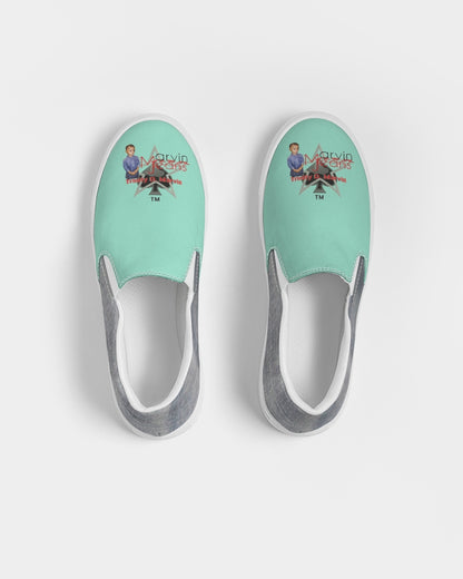 Light mint by Marvin Jeans and Trinity D Marvin Men's Slip-On Canvas Shoe