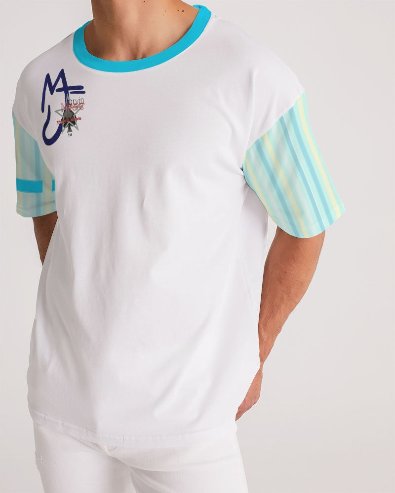 Pin stripes by Marvin Jeans and Trinity D Marvin Men's Premium Heavyweight Tee