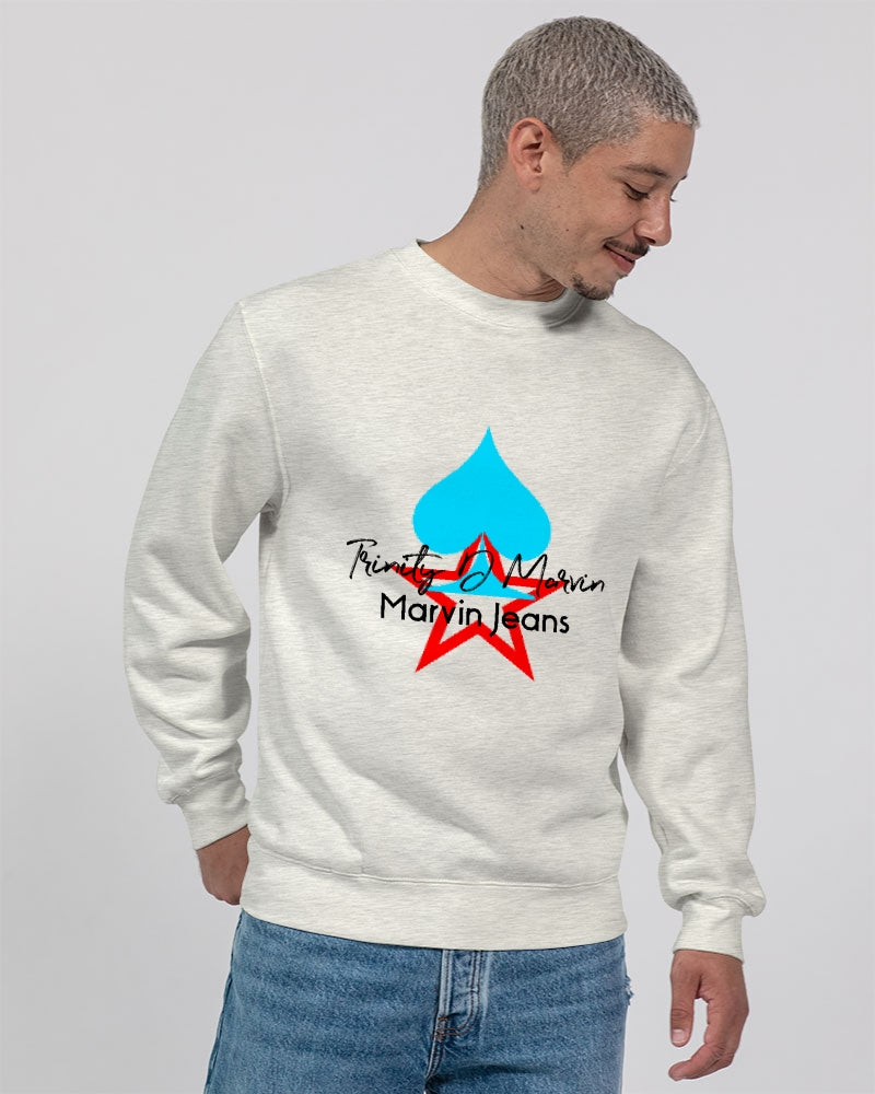Glorious brand by Marvin Jeans and Trinity D Marvin Unisex Premium Crewneck Sweatshirt | Lane Seven