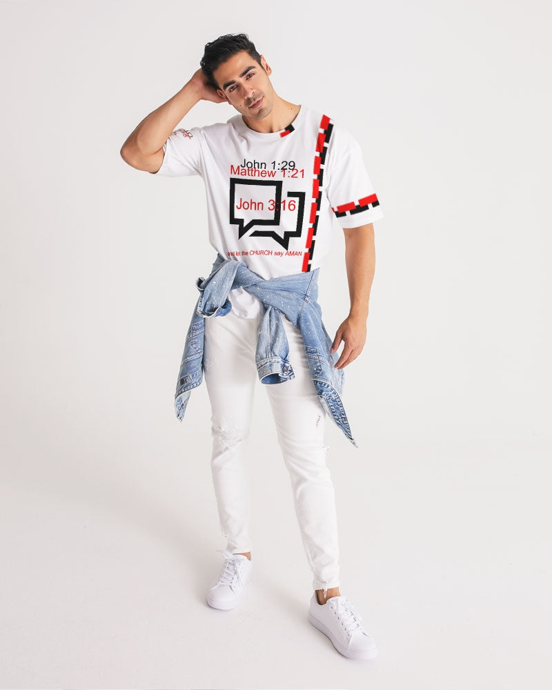 Gospel message victory BY MARVIN JEANS Men's Premium Heavyweight Tee