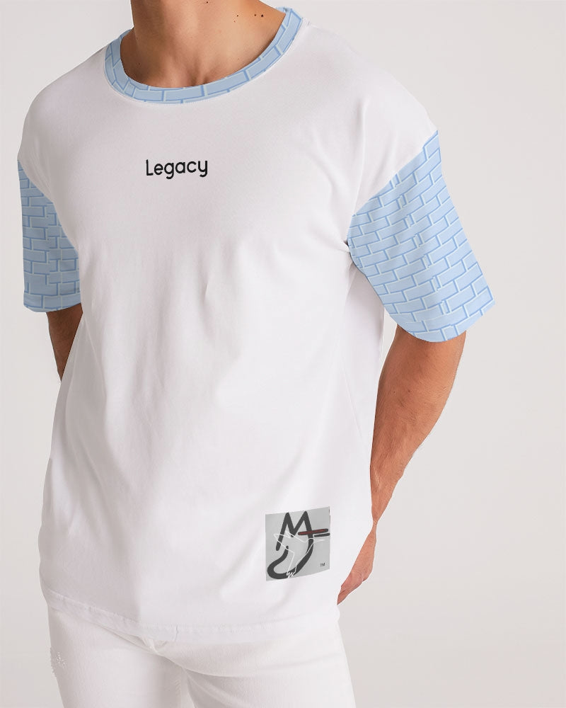 Baby blue brick Men's Premium Heavyweight Tee