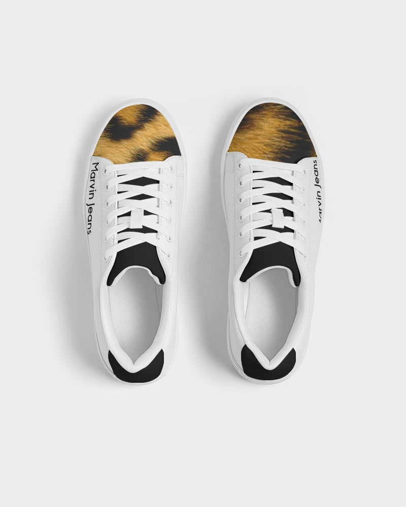 Leopard by Marvin Jeans Men's Faux-Leather Sneaker