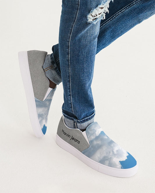 Skydive cool grey BY MARVIN JEANS Men's Slip-On Canvas Shoe
