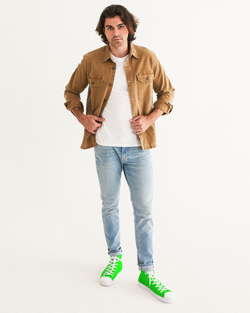 Retro Men's Hightop Canvas Shoe