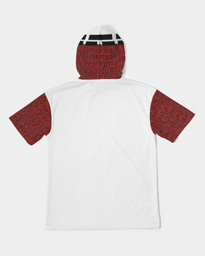 Gator red Men's Premium Heavyweight Short Sleeve Hoodie