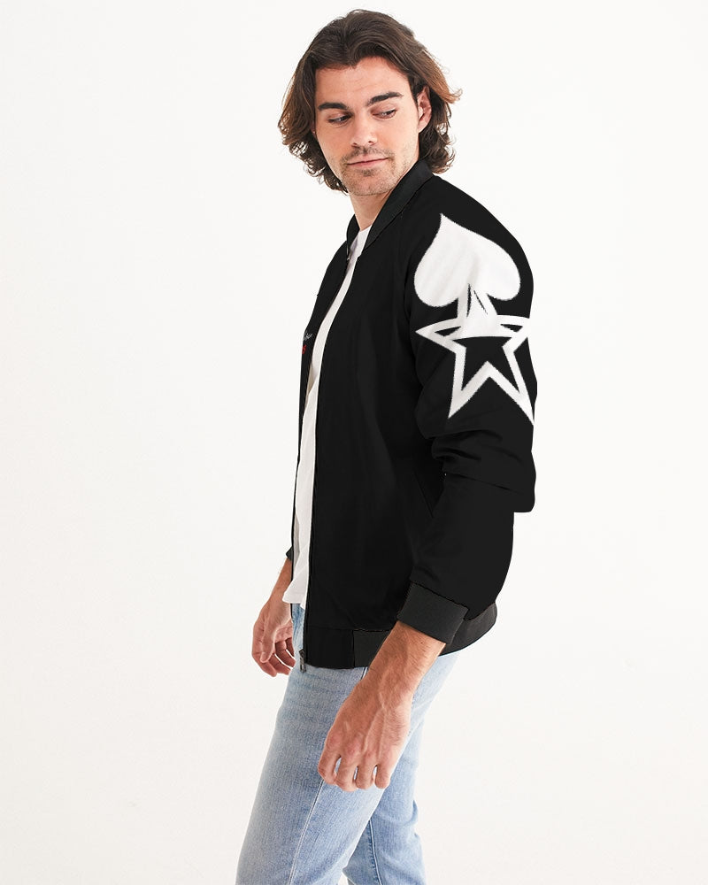 Black Designs  Men's Bomber Jacket