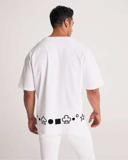 Autumn February all white by Marvin Jeans and Trinity D Marvin Men's Premium Heavyweight Tee